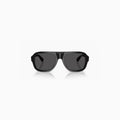 Lunettes de soleil Burberry pour hommes, noires gris foncé