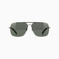 Men's Gucci Shiny Ruthenium with Black Metal Sunglasses