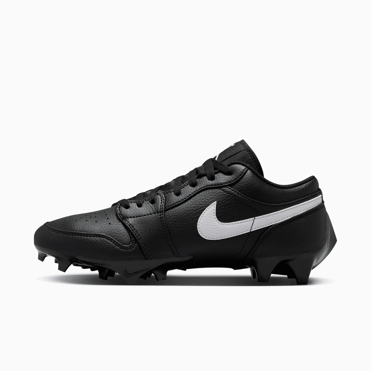 Men's Jordan 1 Low TD Football Cleat 'Black'