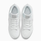 Tacos de fútbol Jordan 1 Low TD para hombre 'White Grey Fog'