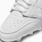 Tacos de fútbol Jordan 1 Low TD para hombre 'White Grey Fog'