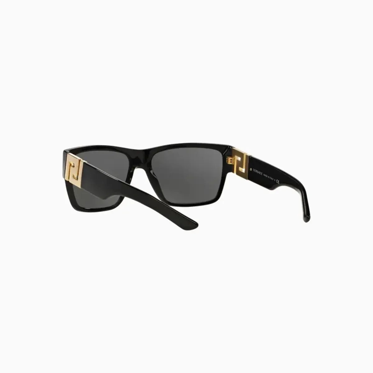 Men's Versace Black Dark Grey Sunglasses