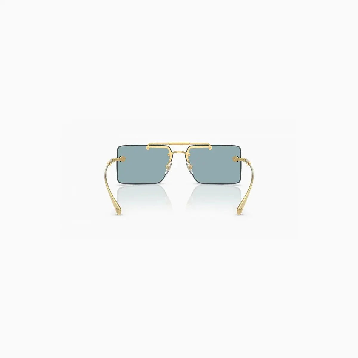 Men's Versace Gold Blue Sunglasses