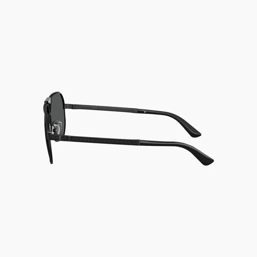 Men's Versace Greca Flow Navigator Sunglasses