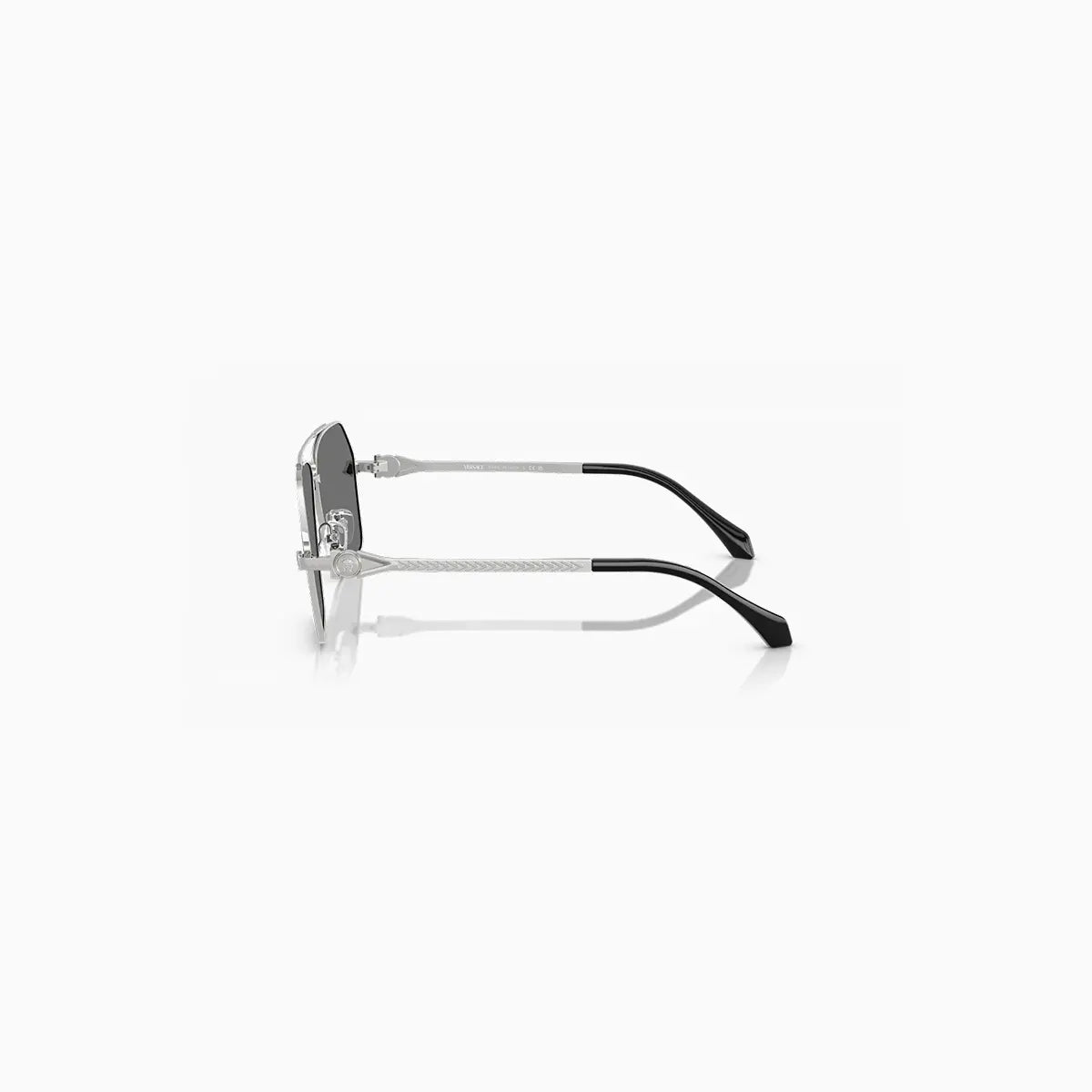 Men's Versace Metal Silver Sunglasses