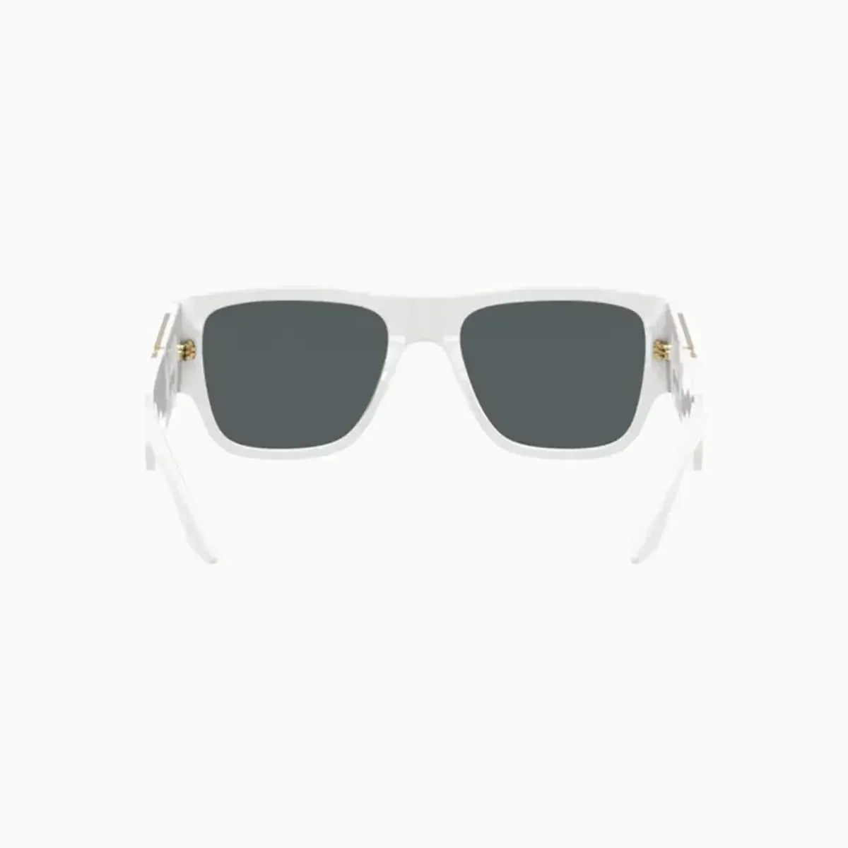 Gafas de sol de hombre Versace blancas y gris oscuro