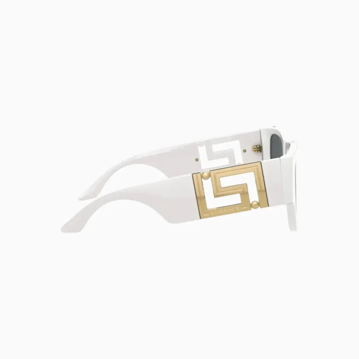 Men's Versace White Dark Grey Sunglasses