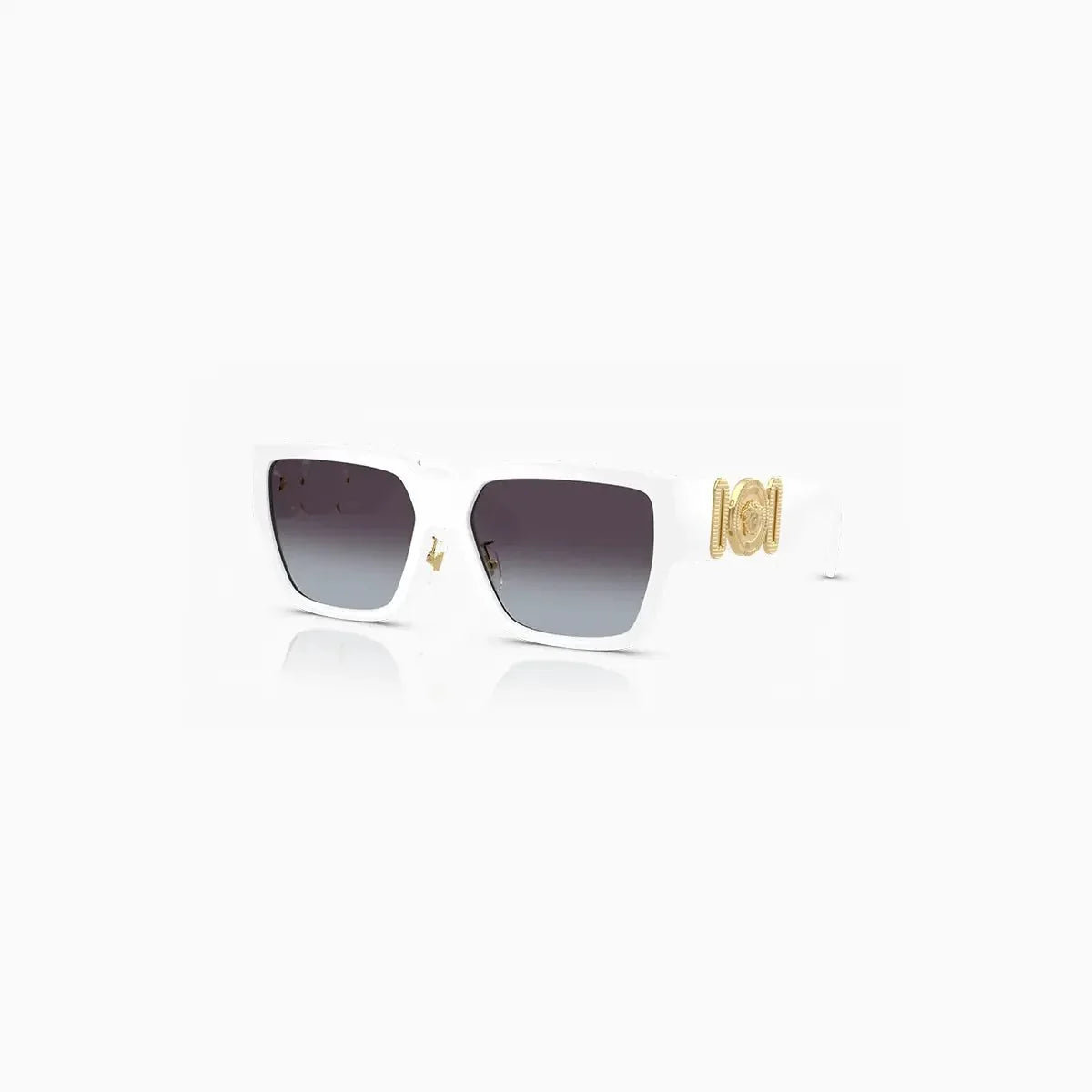 Men's Versace White Grey Gradient Sunglasses