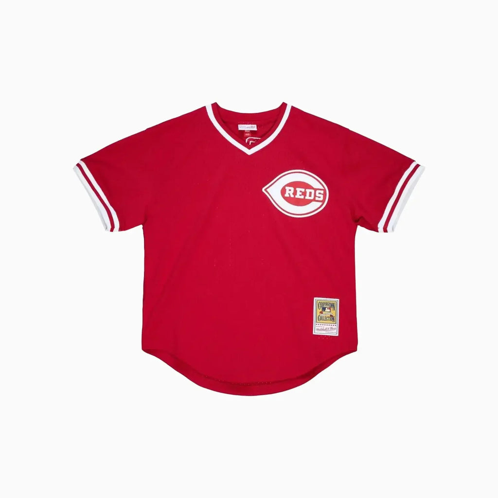 Maillot authentique Barry Larkin Cincinnati Reds MLB 1990