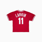 Maillot authentique Barry Larkin Cincinnati Reds MLB 1990