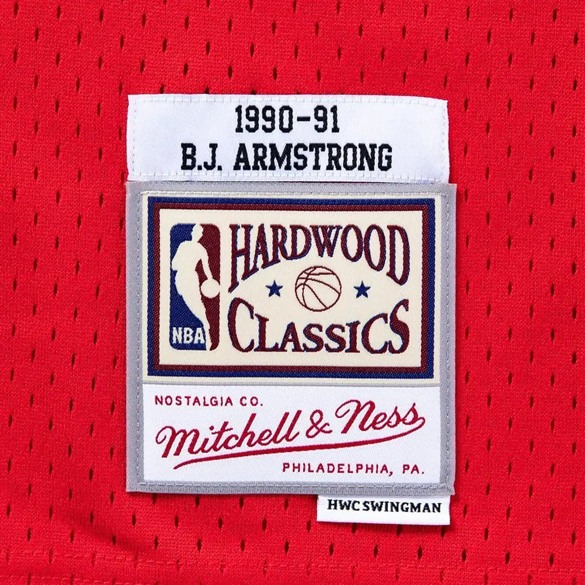 Swingman B. J. Armstrong Chicago Bulls NBA 1990-91 Jersey