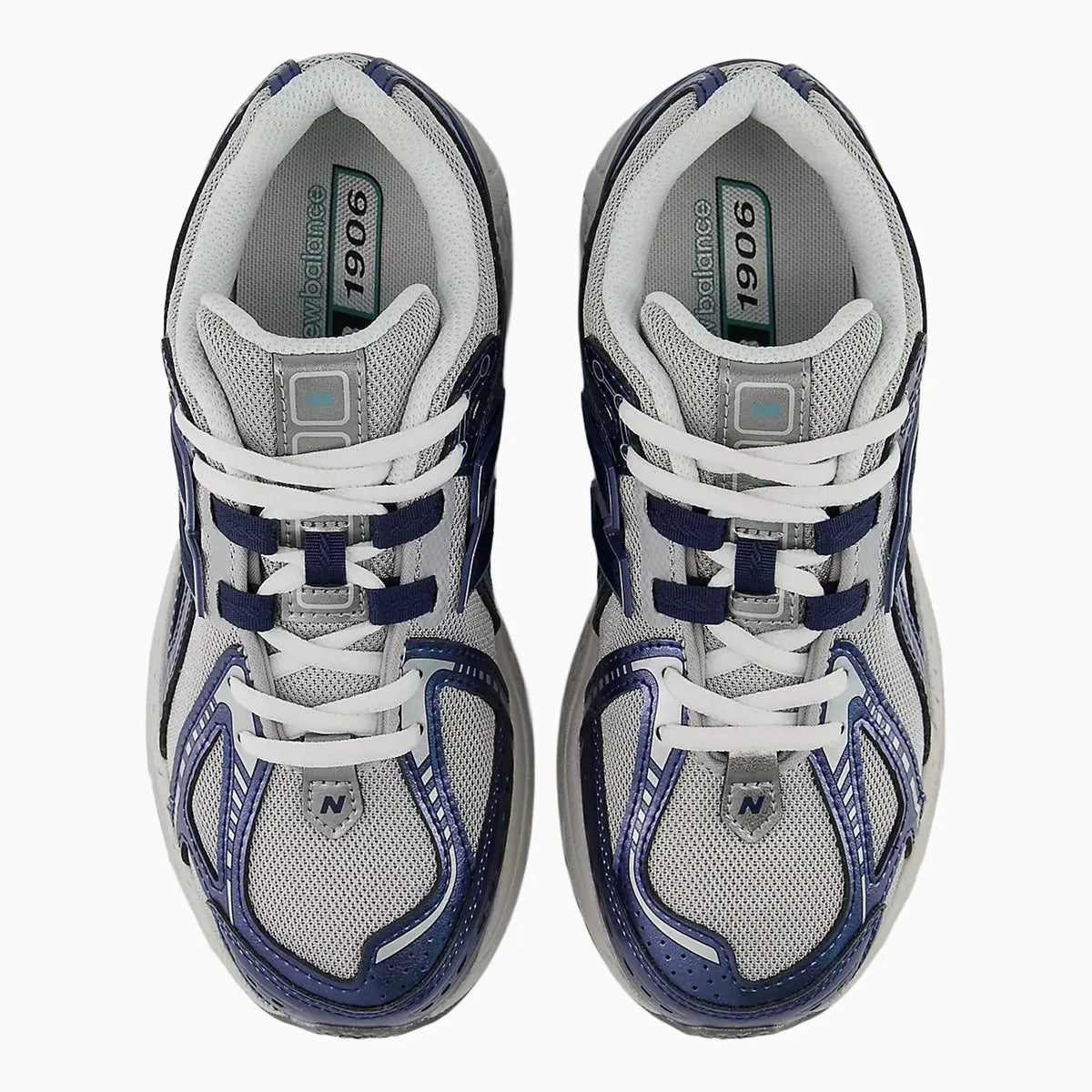 Kid's 1906 Lace 'Team Navy ND 103 White' Grade School