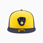 Casquette ajustée Milwaukee Brewers MLB Authentic Collection Alt 59FIFTY