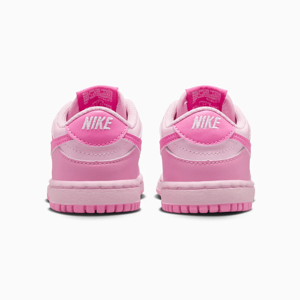 Zapatillas Dunk Low para niños pequeños "Pink Rise Pink Foam"