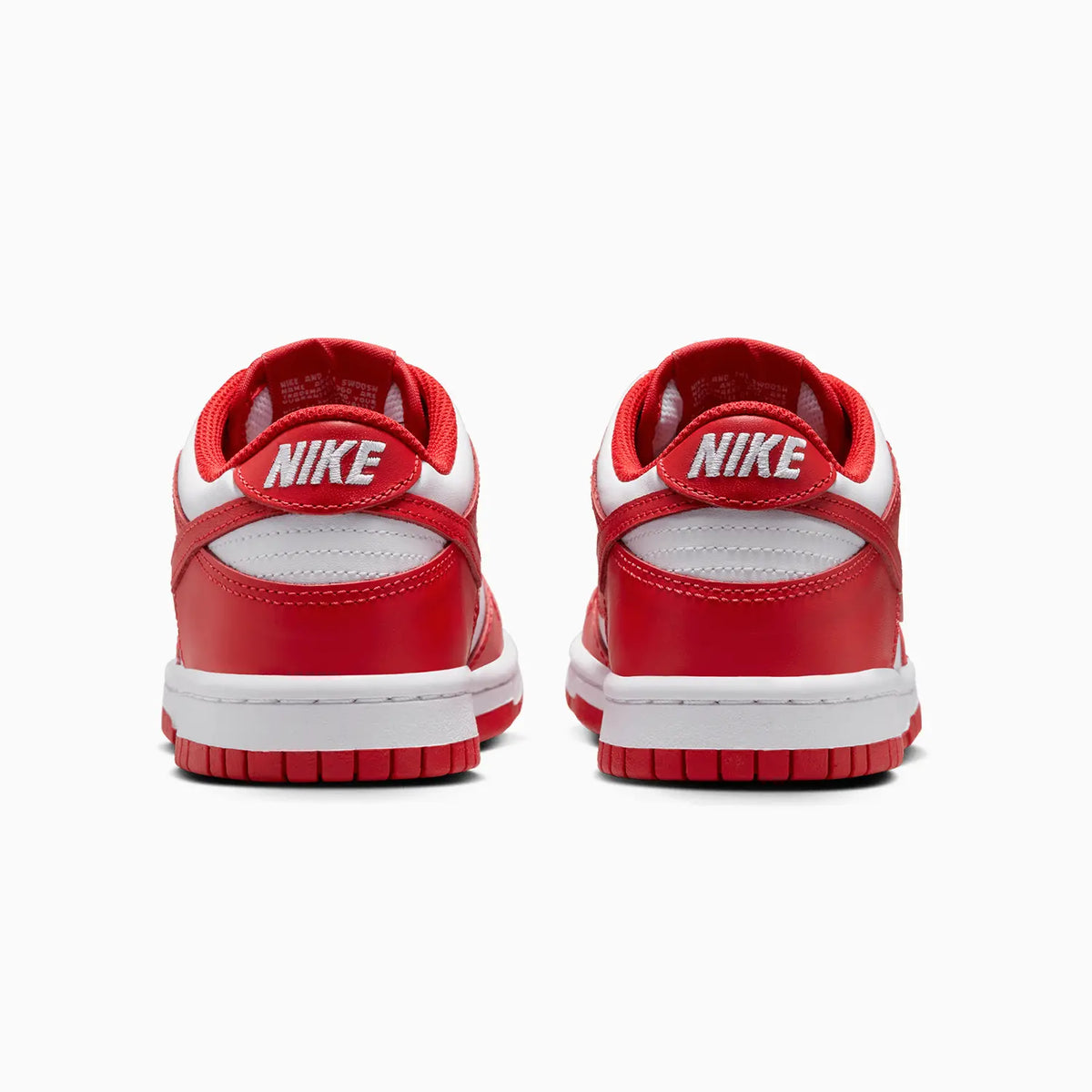 Dunk Low pour enfant « White University Red » (École primaire)