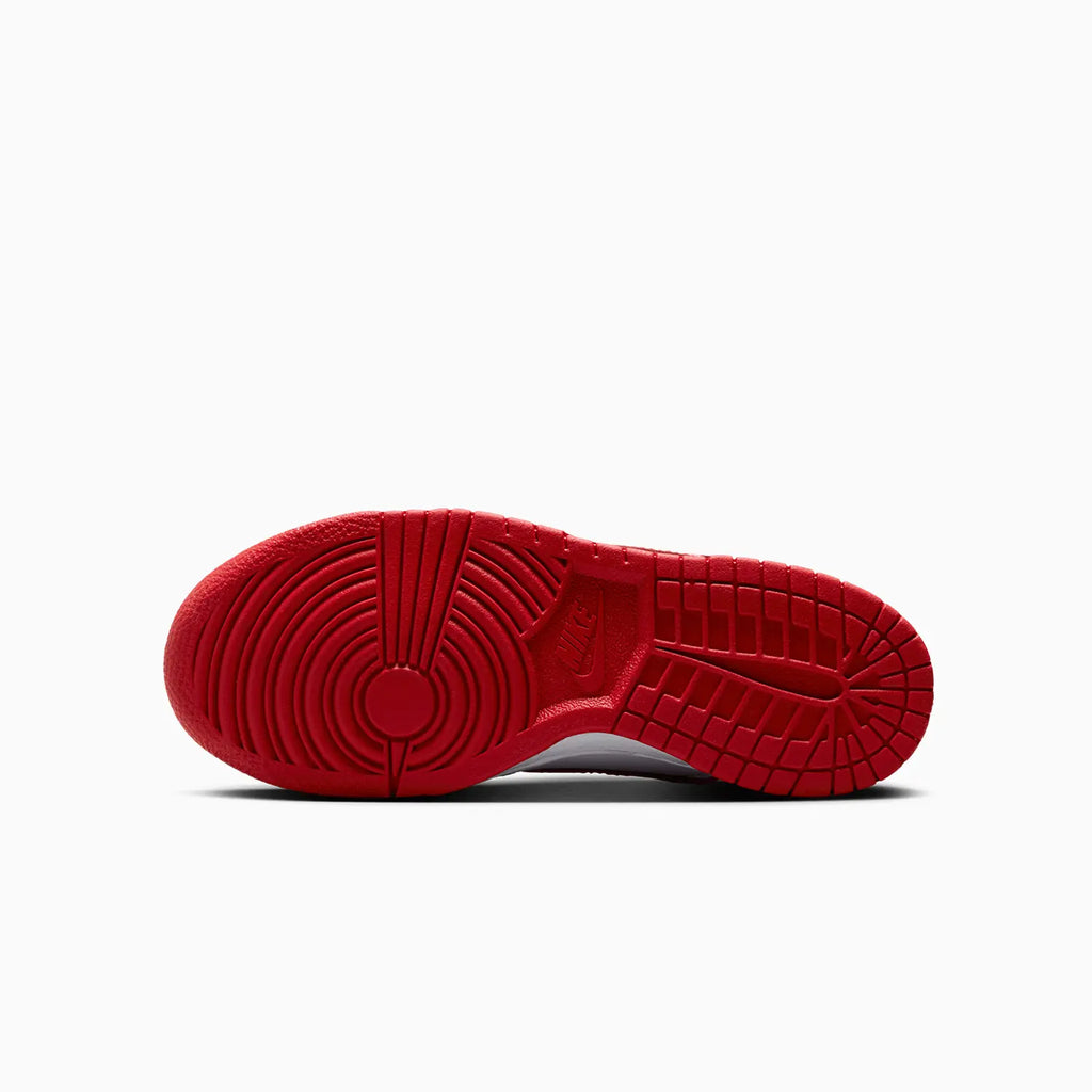 Dunk Low pour enfant « White University Red » (École primaire)