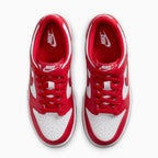 Dunk Low pour enfant « White University Red » (École primaire)