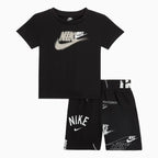 Conjunto de pantalón corto de punto de 2 piezas Kid's Sportswear Energy