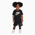 Conjunto de pantalón corto de punto de 2 piezas Kid's Sportswear Energy