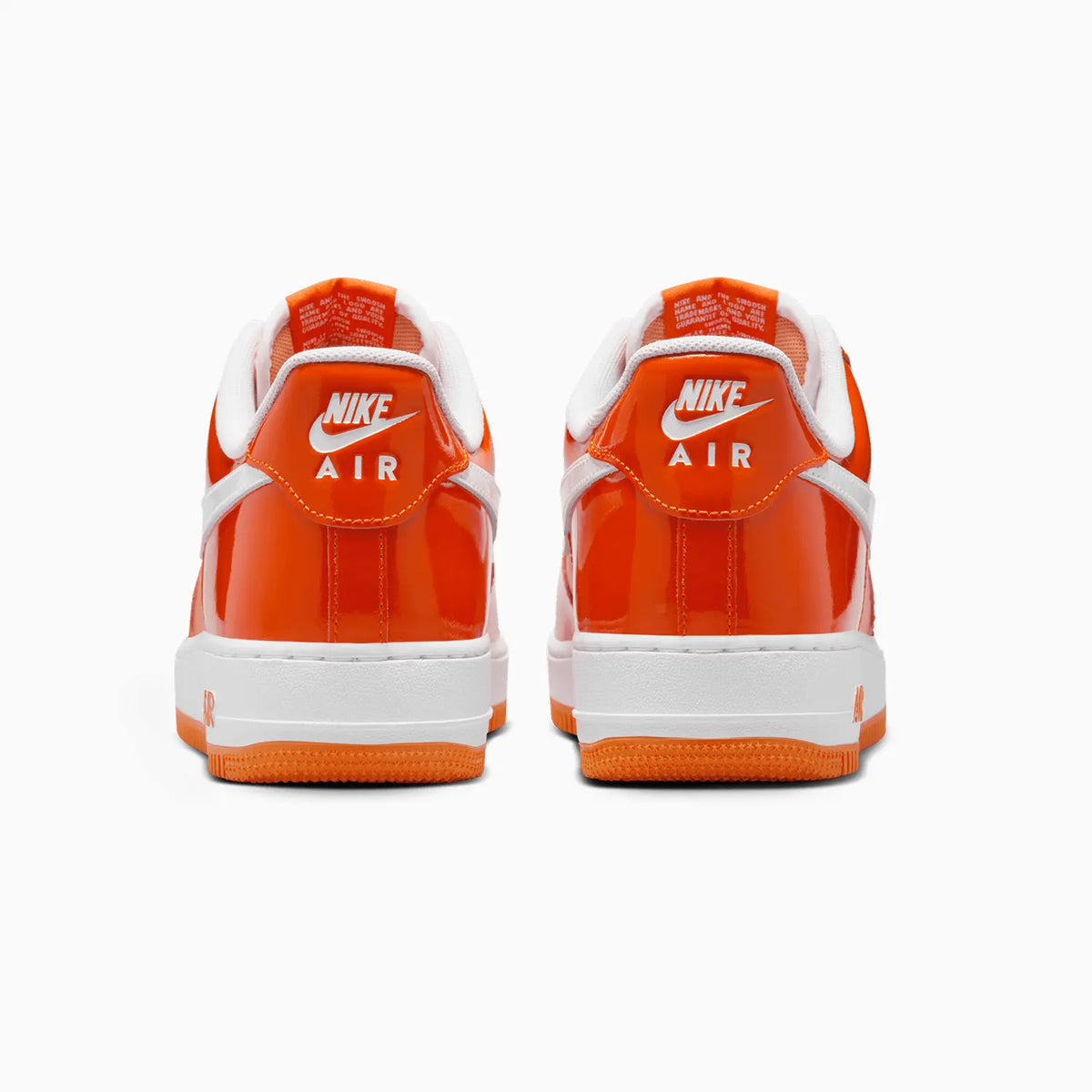 Air Force 1 07 LV8 para hombre 'Orange White Patent'
