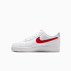 Men's Air Force 1 07 'White University Red'