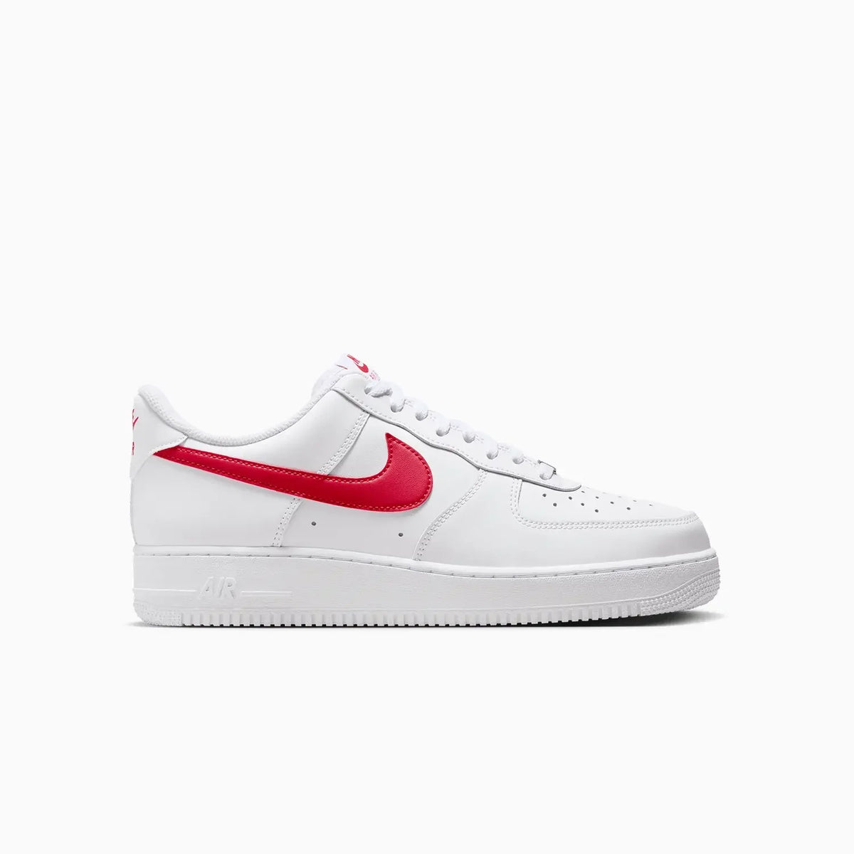 Men's Air Force 1 07 'White University Red'