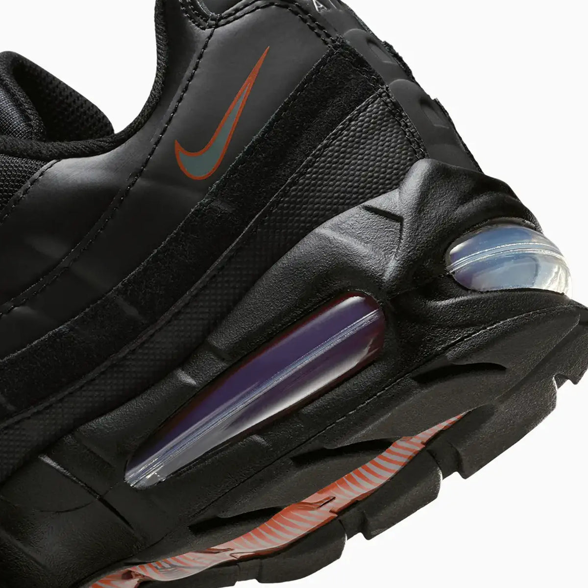 Air Max 95 OG Big Bubble de hombre 'Negro Rojo'