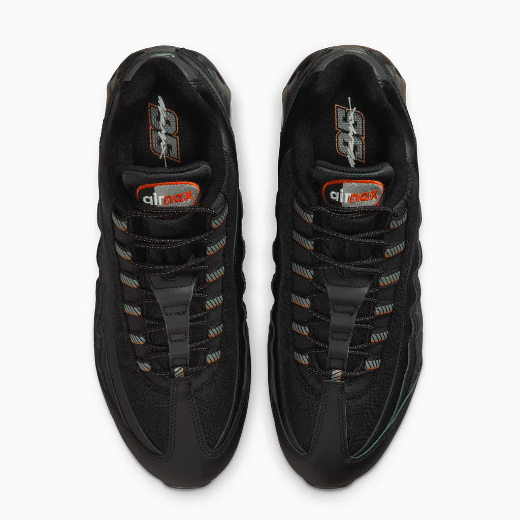 Air Max 95 OG Big Bubble de hombre 'Negro Rojo'