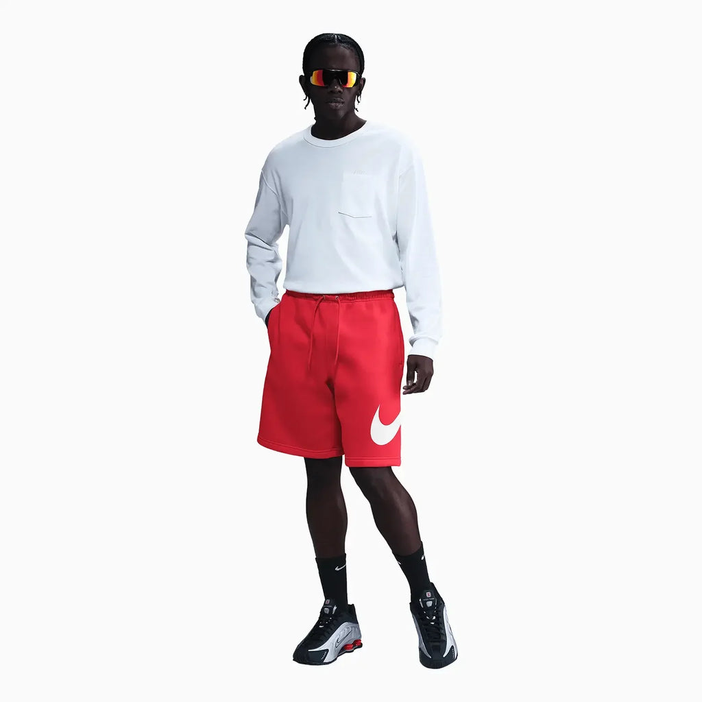Short en tissu Fleece brossé Club pour homme