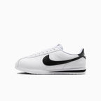 Men's Cortez Leather 'Black White' Shoes