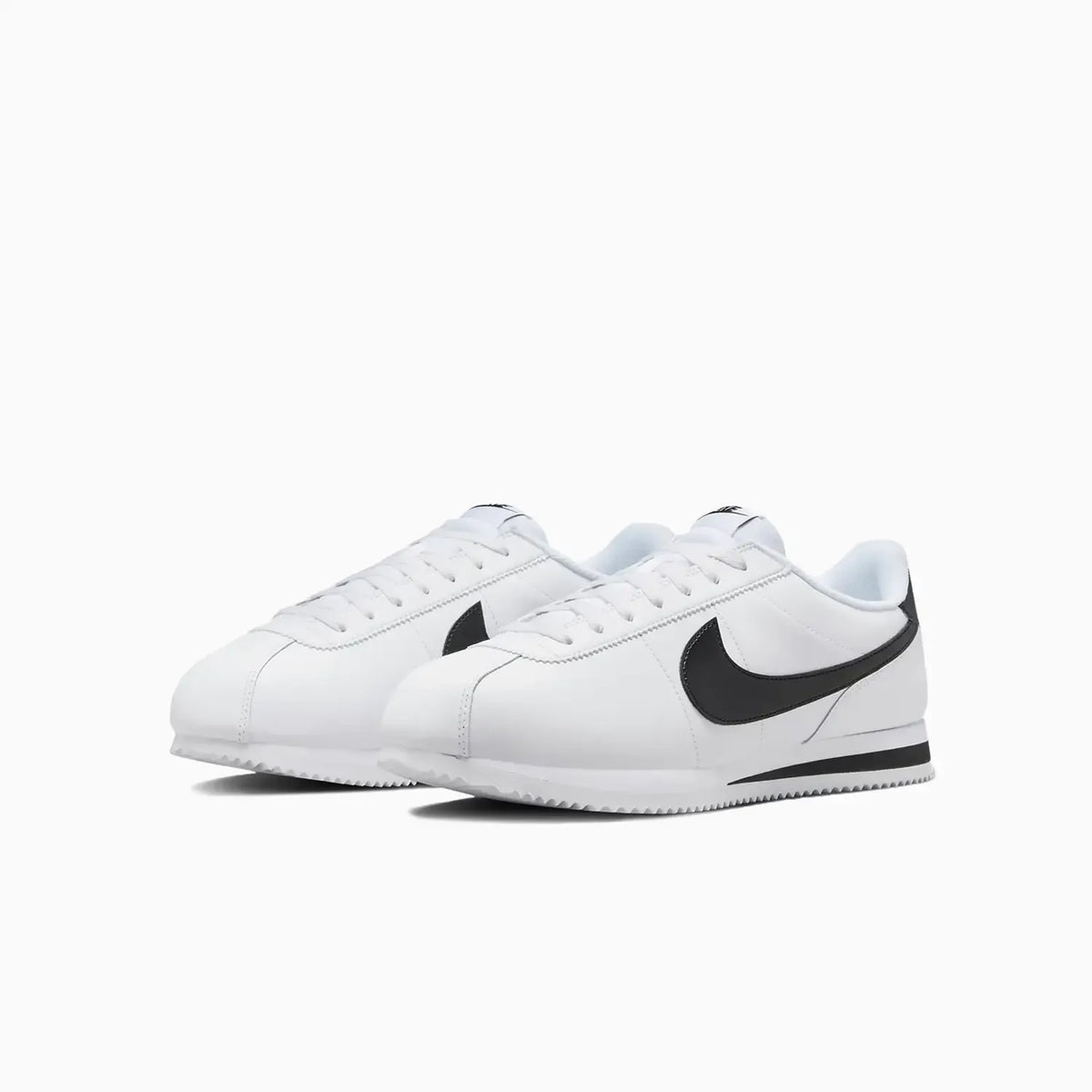Men's Cortez Leather 'Black White' Shoes