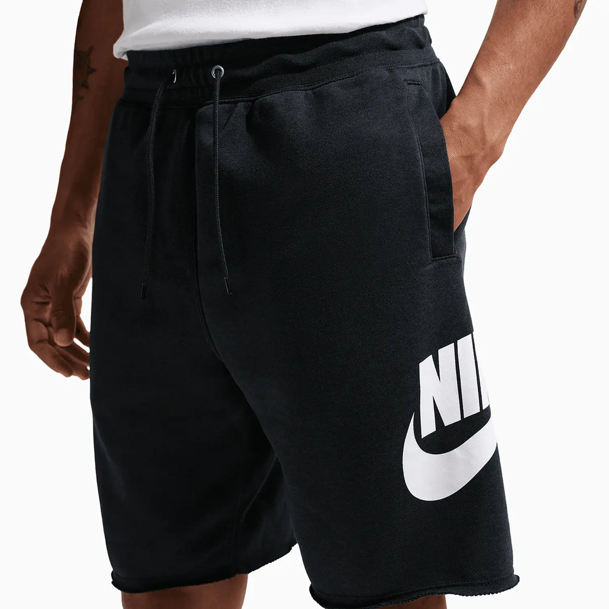 Pantalones cortos de felpa francesa para hombre modelo "Alumni"
