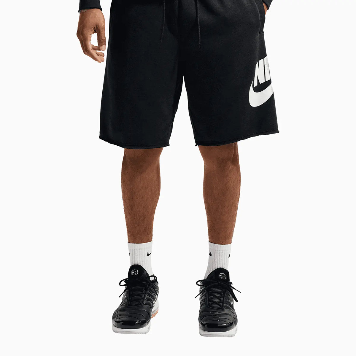 Pantalones cortos de felpa francesa para hombre modelo "Alumni"
