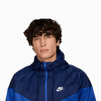 Veste à capuche coupe-vent de sport pour homme