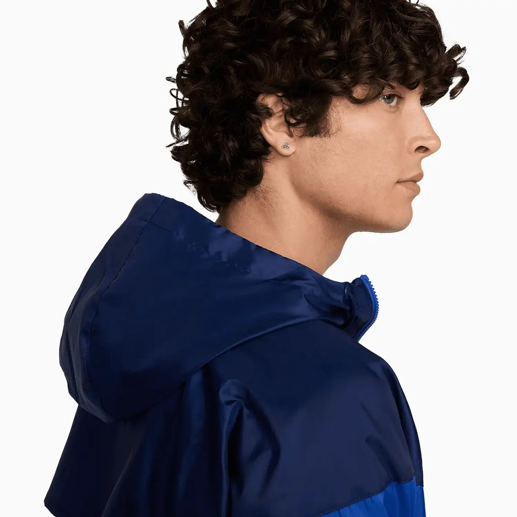 Veste à capuche coupe-vent de sport pour homme