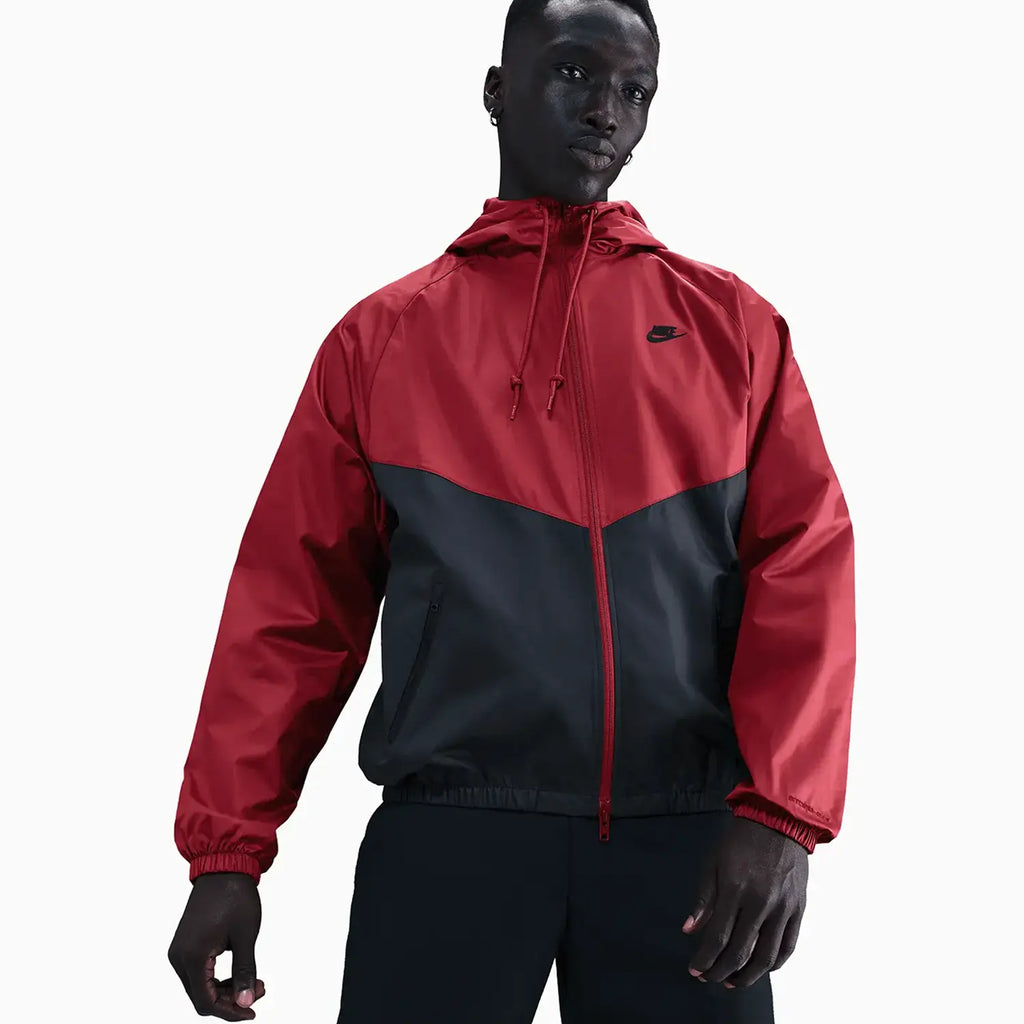 Chaqueta cortavientos forrada para hombre