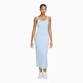 Vestido de tirantes de canalé fino Chill Knit de ropa deportiva para mujer