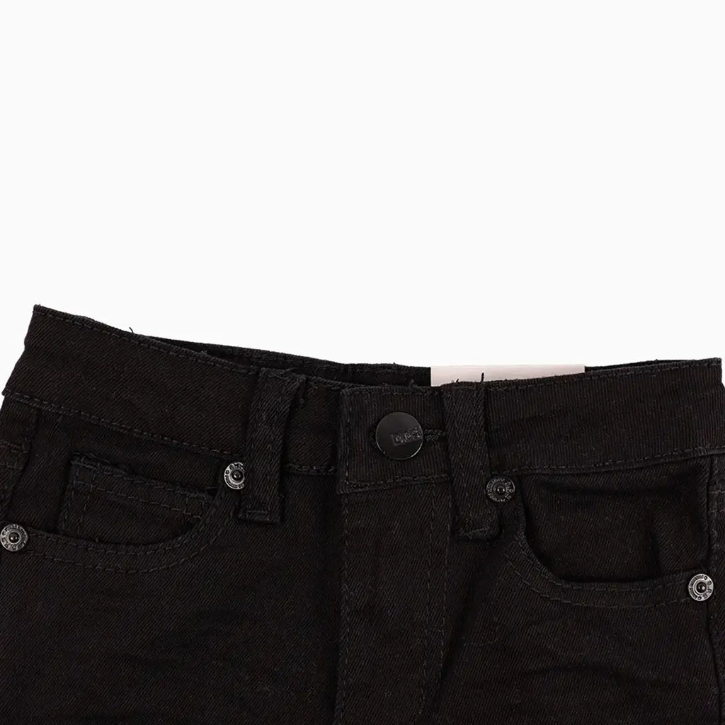 Kid's Slim Fit Cargo Denim Pant