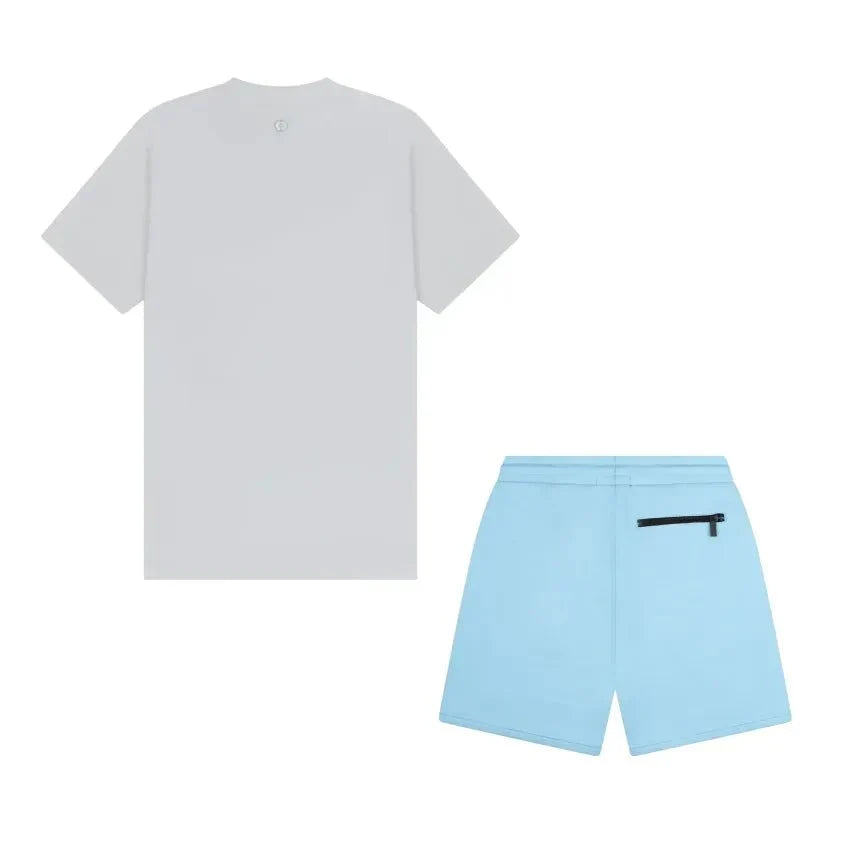 Conjunto de camiseta y pantalón corto esencial RV para hombre