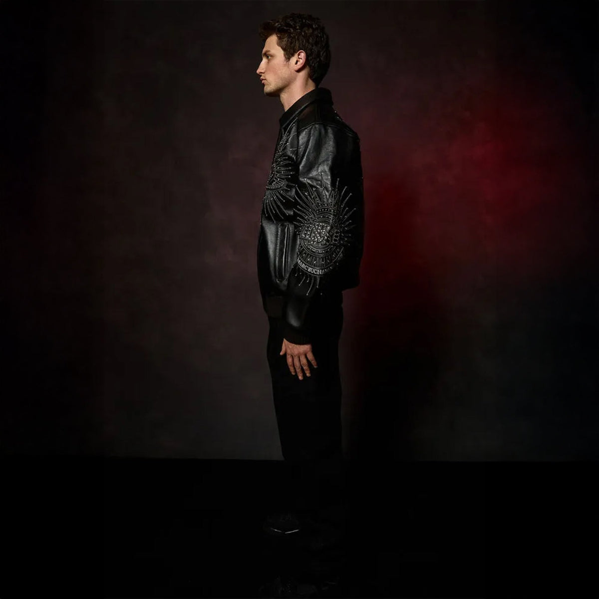 Chaqueta de cuero para hombre 48.º aniversario