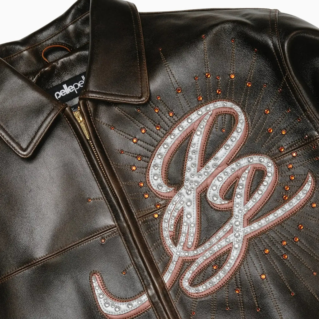 Blouson en cuir 47e anniversaire pour hommes
