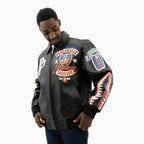 Blouson en cuir souple pour homme American Bruiser