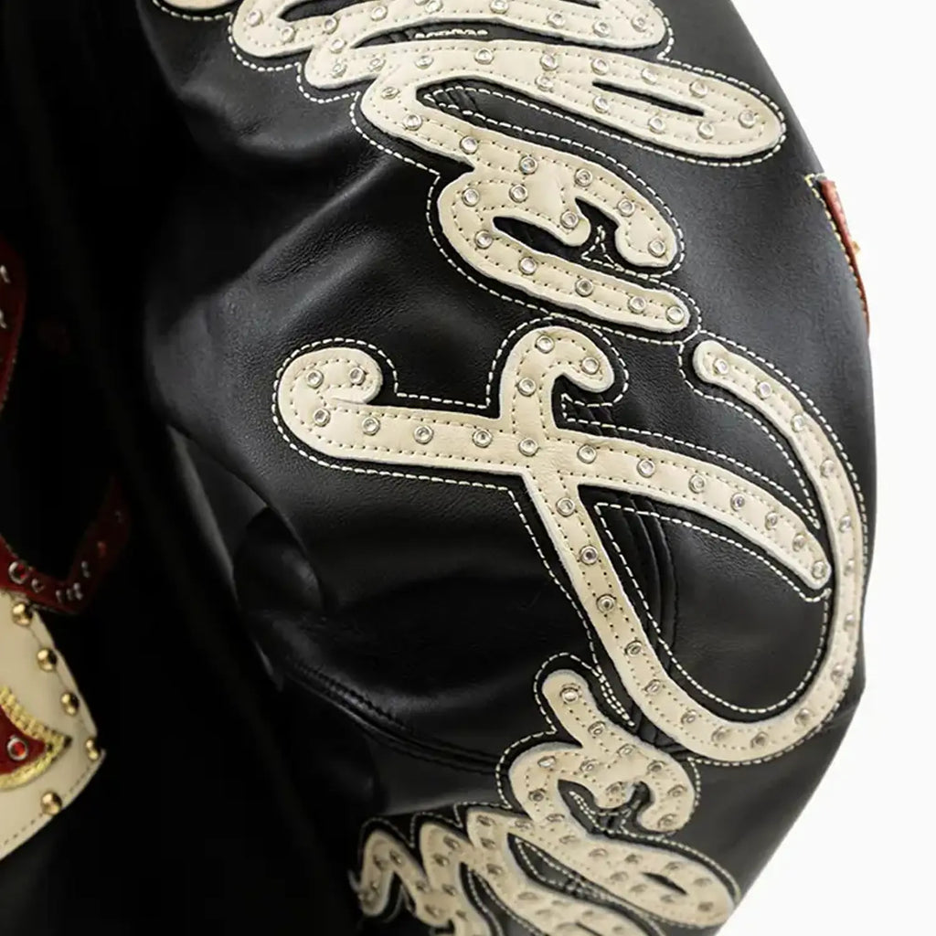 Blouson en cuir souple pour homme American Bruiser