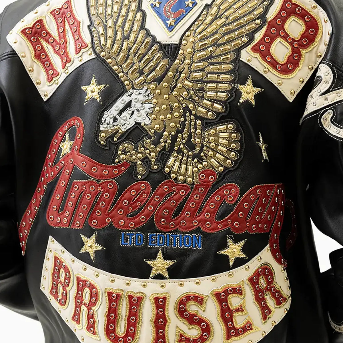 Blouson en cuir souple pour homme American Bruiser