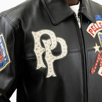 Blouson en cuir souple pour homme American Bruiser
