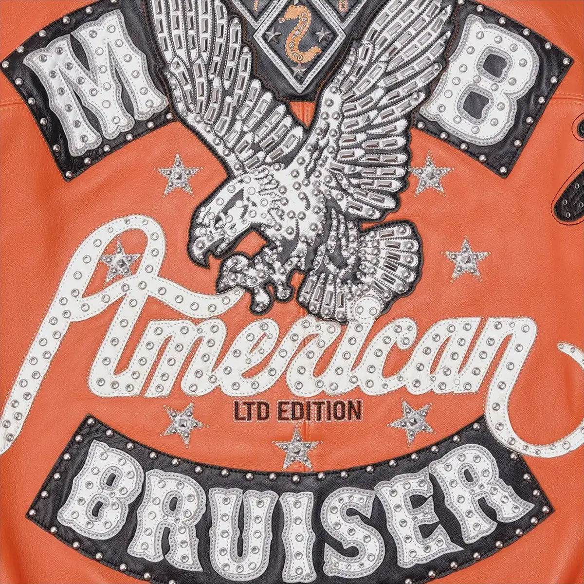 Blouson en cuir souple pour homme American Bruiser