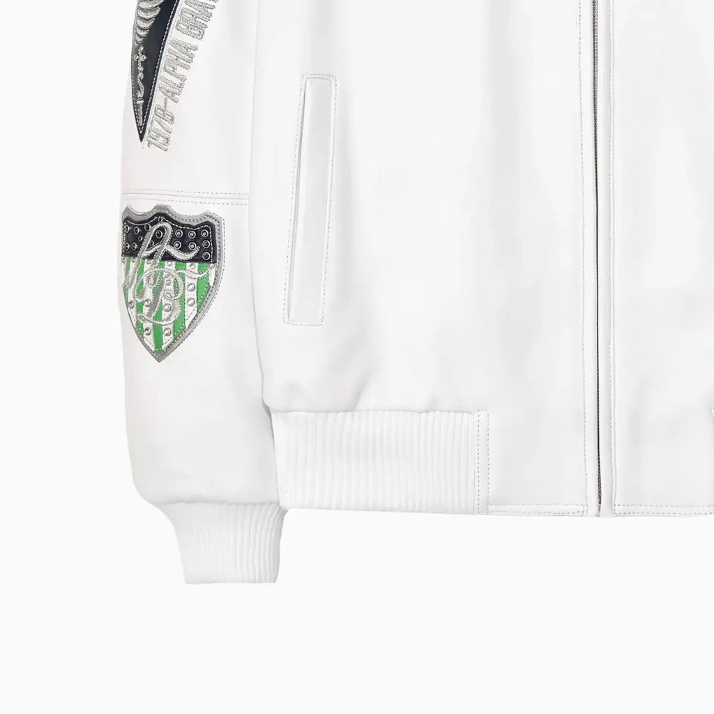 Blouson en cuir souple pour homme American Bruiser