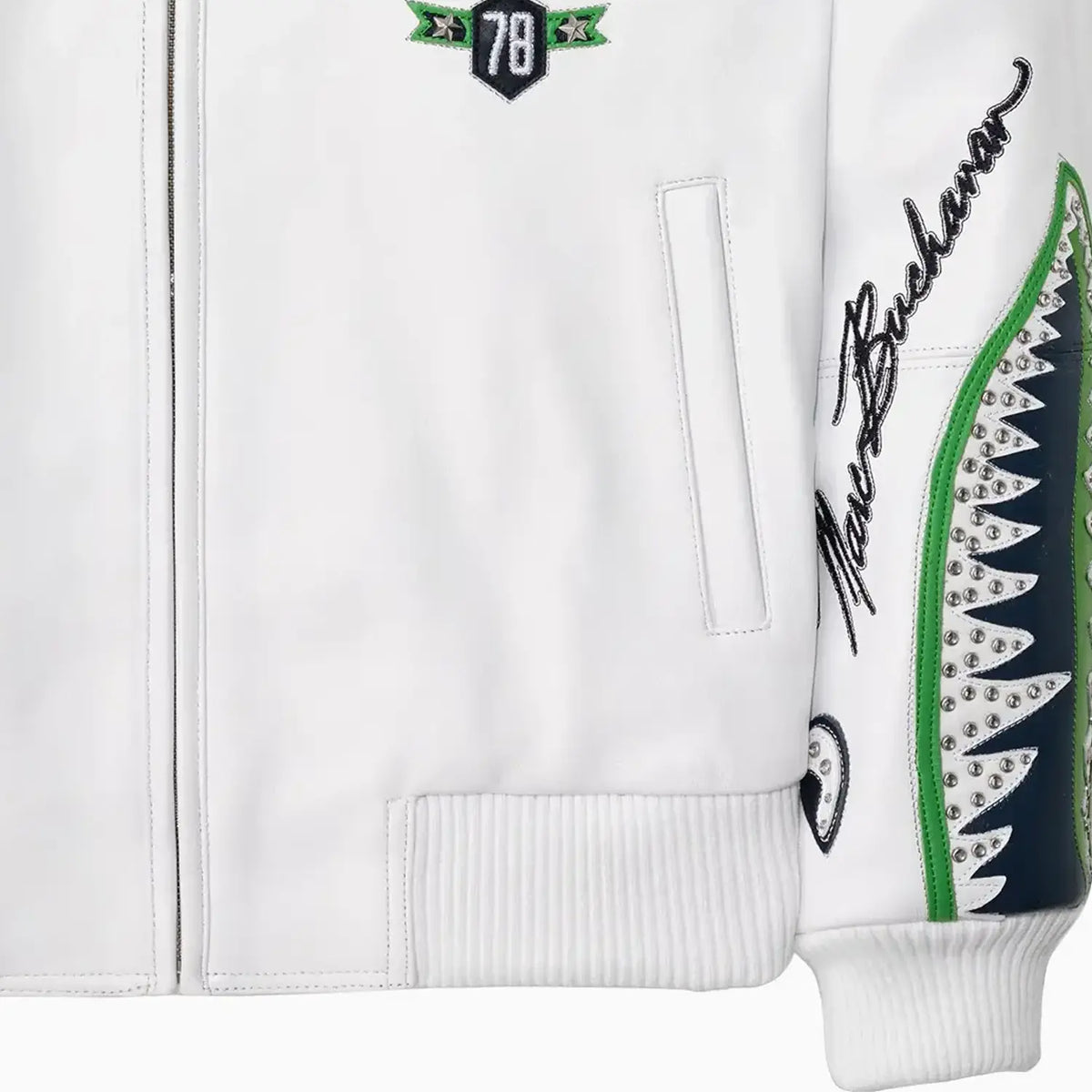 Blouson en cuir souple pour homme American Bruiser
