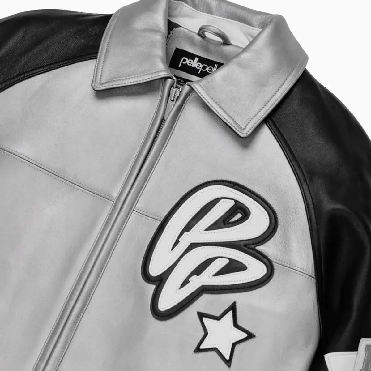 Veste en cuir souple Soda Club classique pour homme