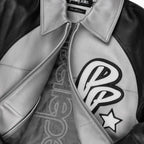 Veste en cuir souple Soda Club classique pour homme